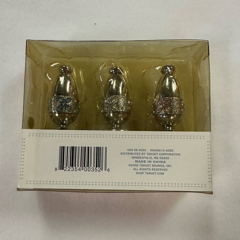 Simply Shabby Chic Rhinestone Corks Set MIB - Picture 2 of 3